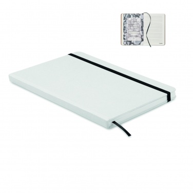 Logo trade corporate gifts image of: A5 notebook recycled carton