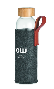 Logo trade corporate gift photo of: Glass bottle 500 ml