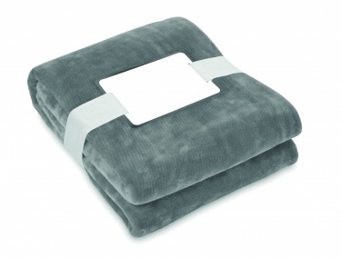 Logo trade corporate gifts picture of: RPET fleece blanket 280 gr/m²
