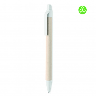 Logotrade promotional giveaway image of: Milk carton paper ball pen
