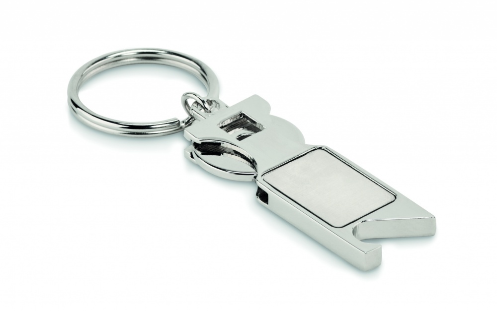 Logotrade business gifts photo of: Euro Token key ring Porvoo