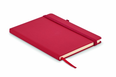 Logotrade promotional giveaways photo of: Recycled Leather A5 notebook
