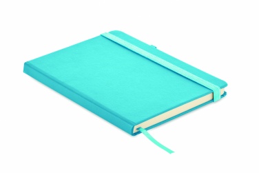 Logotrade promotional giveaways photo of: Recycled Leather A5 notebook