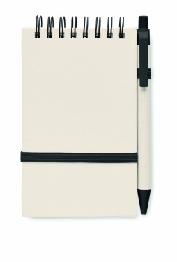 Logo trade business gifts image of: A6 milk carton notebook set