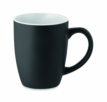 Logo trade corporate gift photo of: Two tone ceramic mug 290 ml
