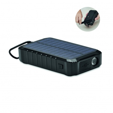 Logotrade promotional item picture of: 8000 mAh solar dynamo charger