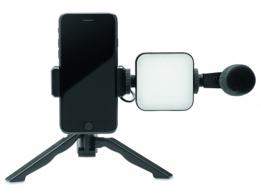 Logo trade promotional giveaways image of: Smartphone video kit