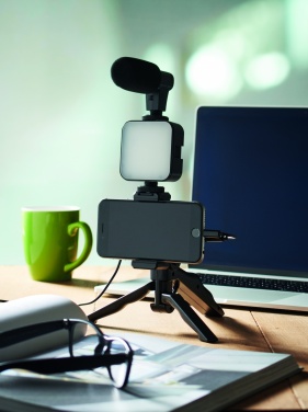 Logo trade promotional items picture of: Smartphone video kit