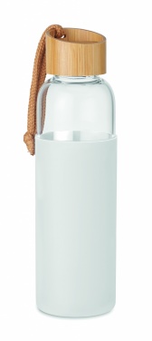 Logo trade promotional gift photo of: Glass Bottle 500 ml in pouch