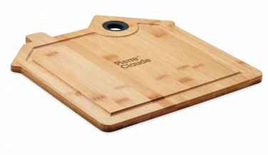 Logo trade promotional product photo of: Bamboo house cutting board
