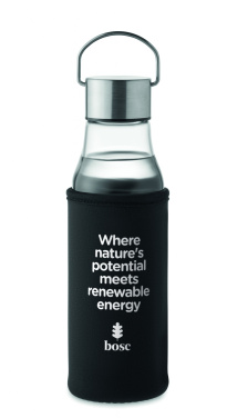 Logotrade promotional giveaway image of: Glass bottle 500 ml
