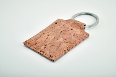 Logotrade business gifts photo of: Rectangular cork key ring Imatra