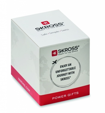 Logo trade promotional giveaways picture of: Skross Euro USB Charger (AC)