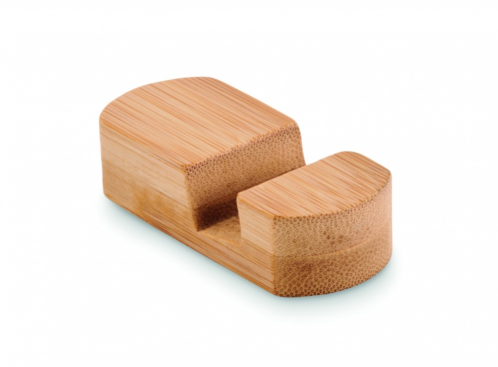 Logotrade promotional merchandise image of: Mini bamboo phone stand