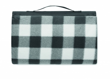 Logo trade corporate gift photo of: RPET fleece blanket 150 gr/m²