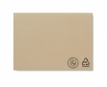 Logotrade promotional item picture of: Recycled paper memo block