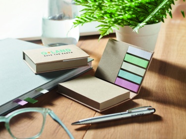 Logotrade promotional giveaway picture of: Recycled memo pad set