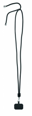 Logotrade promotional product picture of: RPET Phone holder lanyard