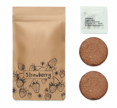 Logotrade corporate gift picture of: Strawberry growing kit