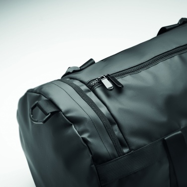 Logo trade promotional giveaways image of: Sports bag in 50C tarpaulin