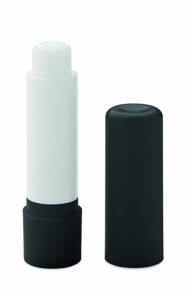 Logo trade promotional giveaway photo of: Vegan lip balm in recycled ABS