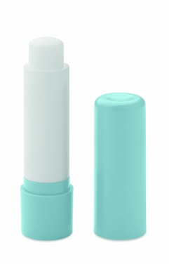 Logo trade promotional gift photo of: Vegan lip balm in recycled ABS