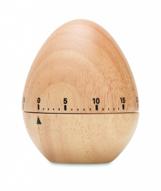Logo trade promotional items image of: Pine wood egg timer