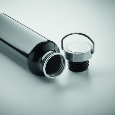 Logotrade promotional giveaways photo of: Recycled aluminum bottle 500 ml with a stainless steel handle cap