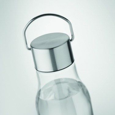 Logo trade promotional items image of: RPET bottle with PP lid 600 ml