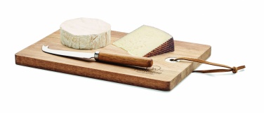 Logo trade promotional item photo of: Acacia wood cheese board set Hannover