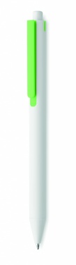 Logo trade promotional giveaways image of: Recycled ABS push button pen