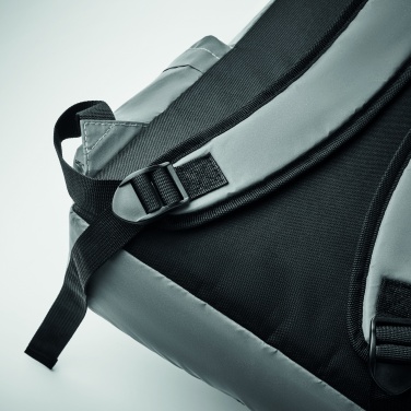 Logo trade promotional giveaways picture of: High reflective backpack 190T
