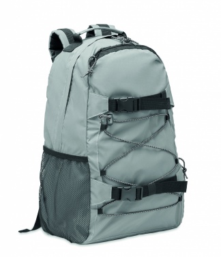 Logo trade advertising products image of: High reflective backpack 190T