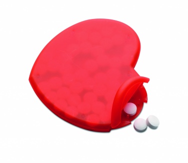Logo trade promotional items picture of: Heart shape peppermint box