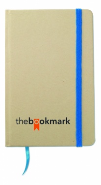 Logo trade promotional giveaways image of: A6 recycled notebook 96 plain