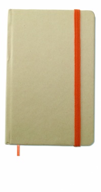 Logotrade promotional gift image of: A6 recycled notebook 96 plain