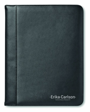 Logo trade advertising product photo of: A4 leather conference folder