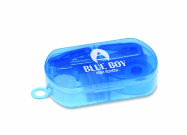 Logo trade promotional gifts picture of: Stationery set in plastic box