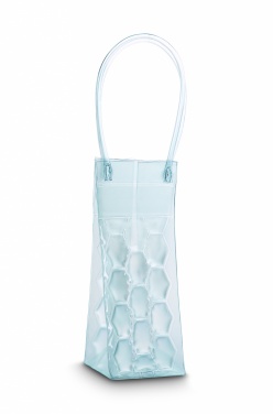 Logo trade business gifts image of: Transparent PVC cooler bag