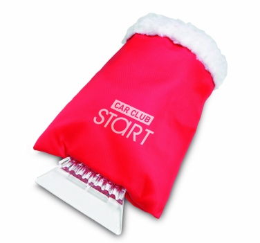 Logo trade promotional merchandise image of: Car ice scraper w/ mitten