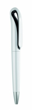 Logo trade advertising products image of: ABS twist ball pen