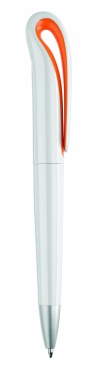 Logo trade promotional products image of: ABS twist ball pen