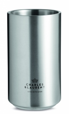 Logo trade business gift photo of: Stainless steel bottle cooler