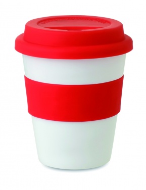 Logotrade promotional product picture of: PP tumbler with silicone lid