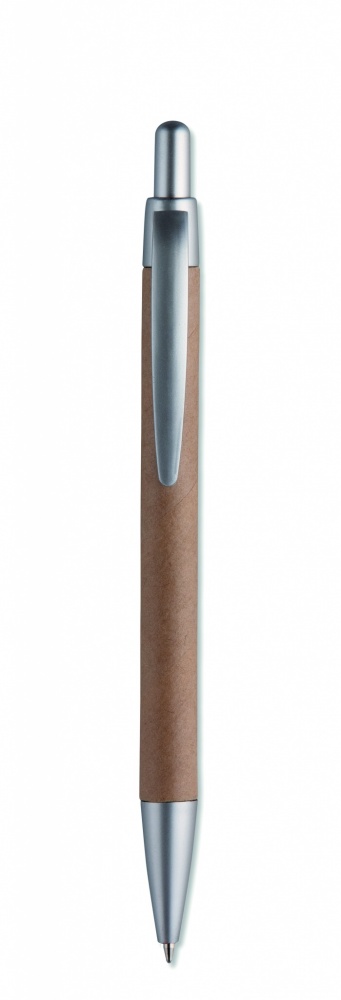 Logo trade advertising products picture of: Carton barrel ball pen