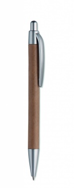 Logo trade advertising products picture of: Carton barrel ball pen