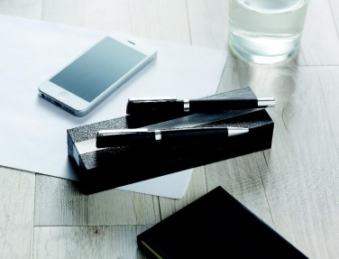 Logotrade promotional gifts photo of: Pen and roller in paper box