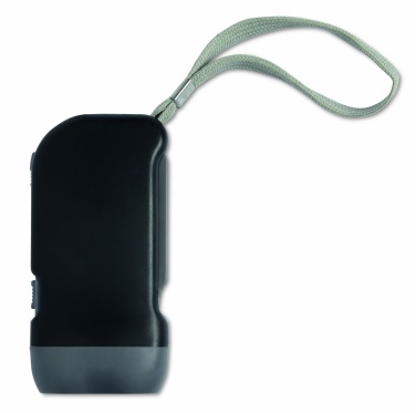 Logo trade corporate gifts picture of: 2 LED dynamo torch