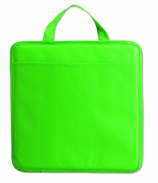 Logo trade promotional giveaways picture of: Non woven stadium cushion