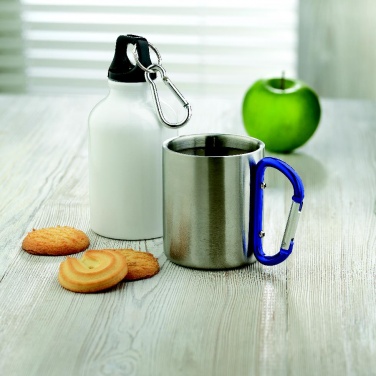 Logotrade promotional items photo of: Metal mug & carabiner handle